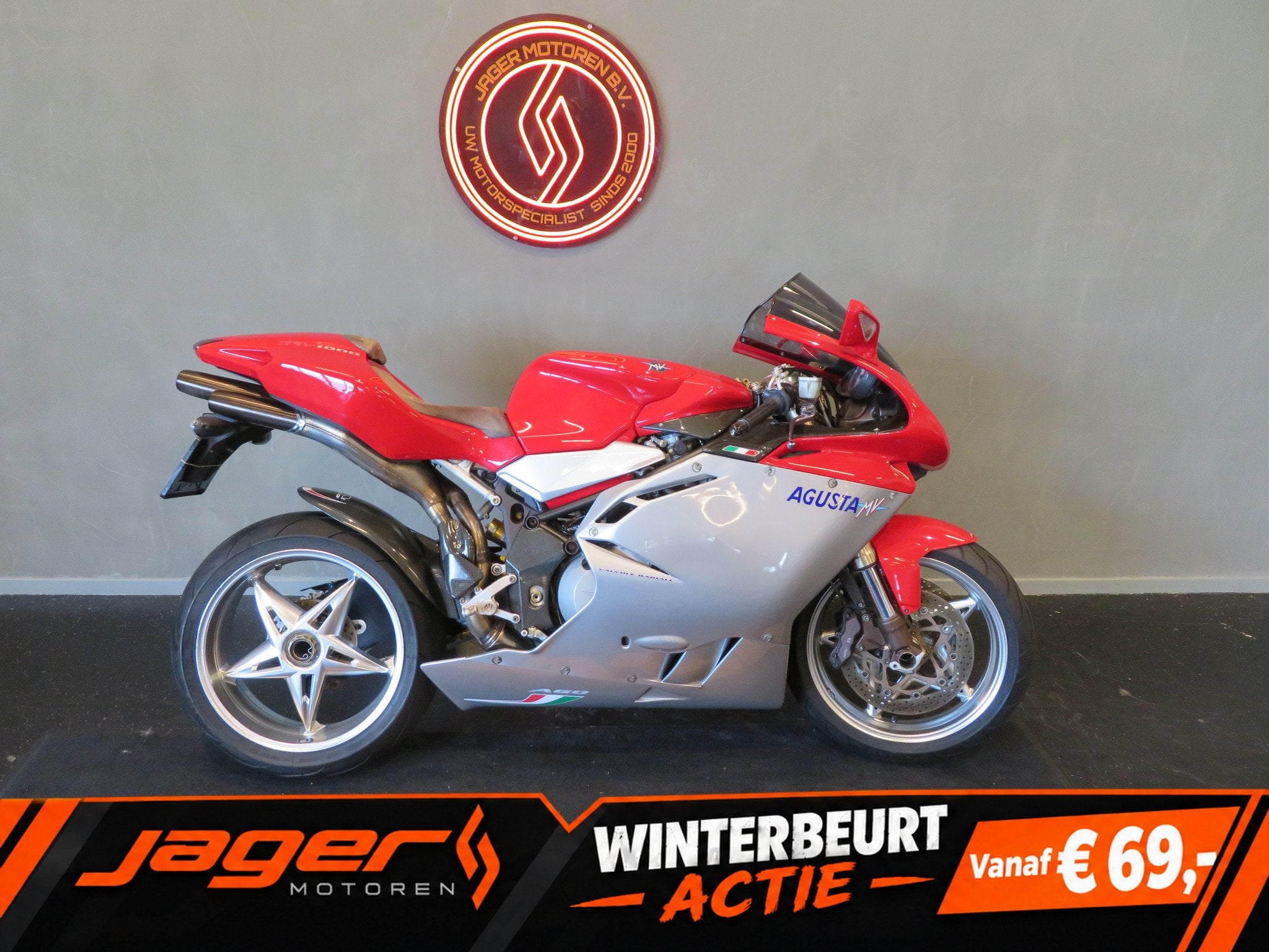 MV Agusta F4 1078 RR 312 TOPPER! (bj 2008), Motoren, Super Sport, Gebruikt, Bedrijf