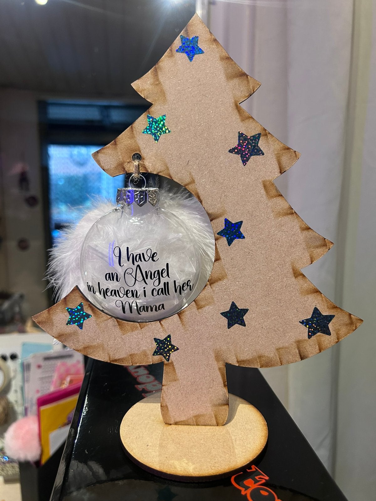 Kerst boom met kerst bal, Diversen, Ophalen of Verzenden, Nieuw