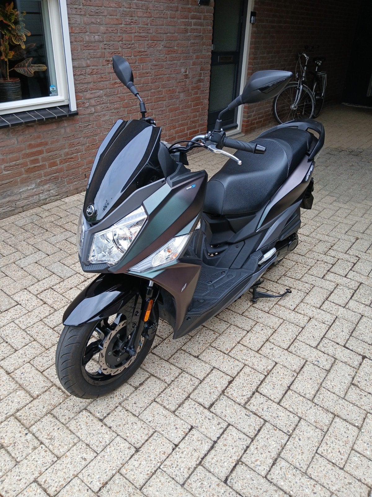 SYM Jet 14 Scooter Euro 5 injectie vrijwel nieuwstaat, Ophalen, Zo goed als nieuw, Benzine, SYM