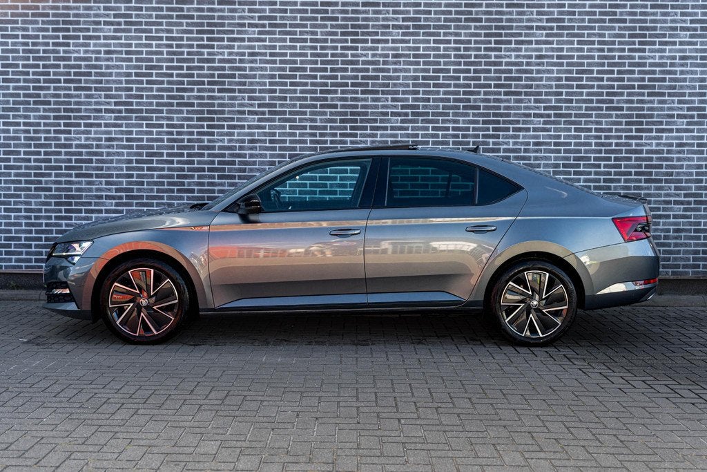 Skoda Superb 1.4 TSI iV Sportline Business | Plug-in Hybrid, Auto's, Gebruikt, 4 cilinders, 1650 kg, Alcantara