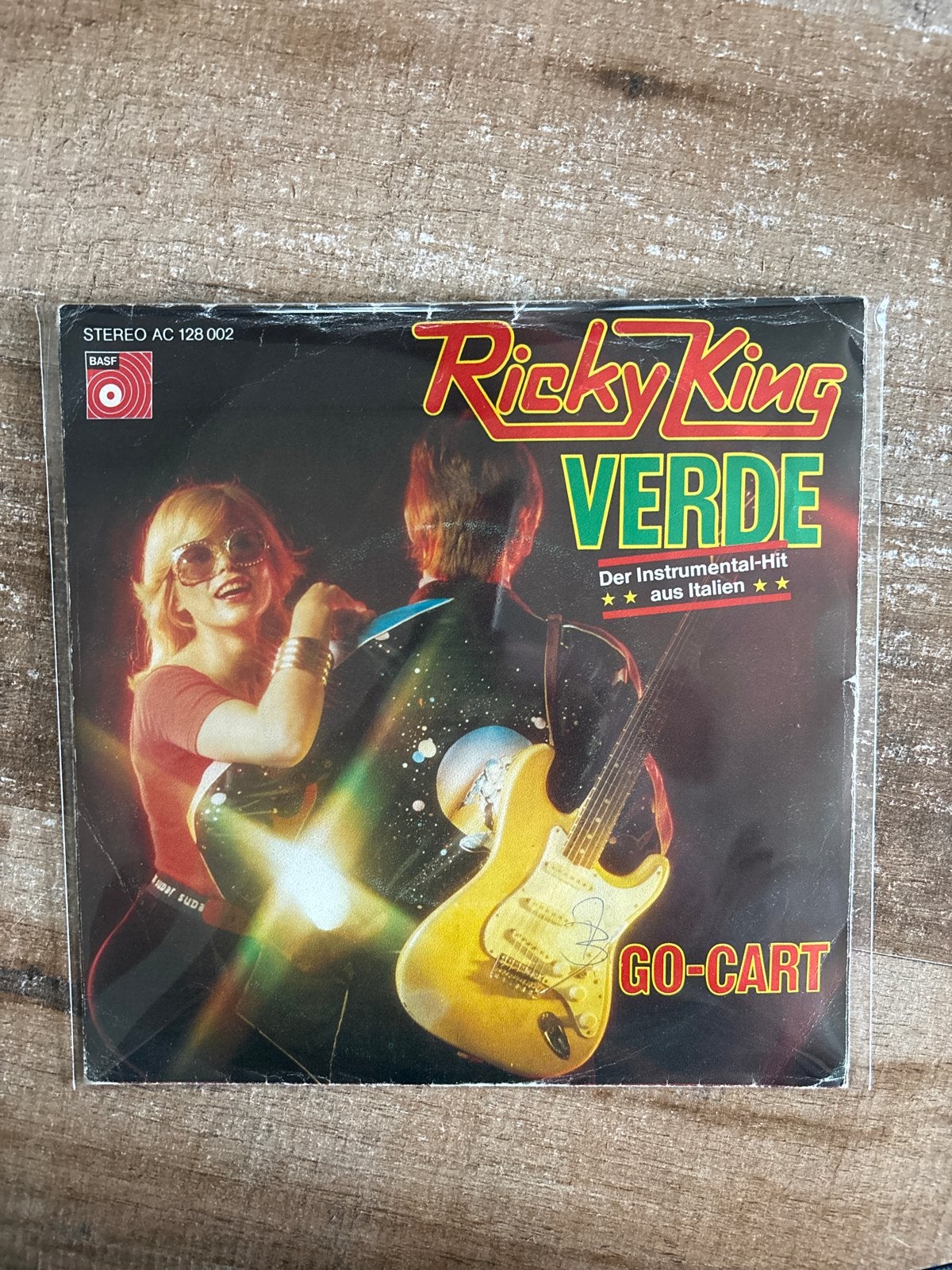 Ricky King - Verde / Go-Cart (Single), Gebruikt, 7 inch, Ophalen of Verzenden, Pop