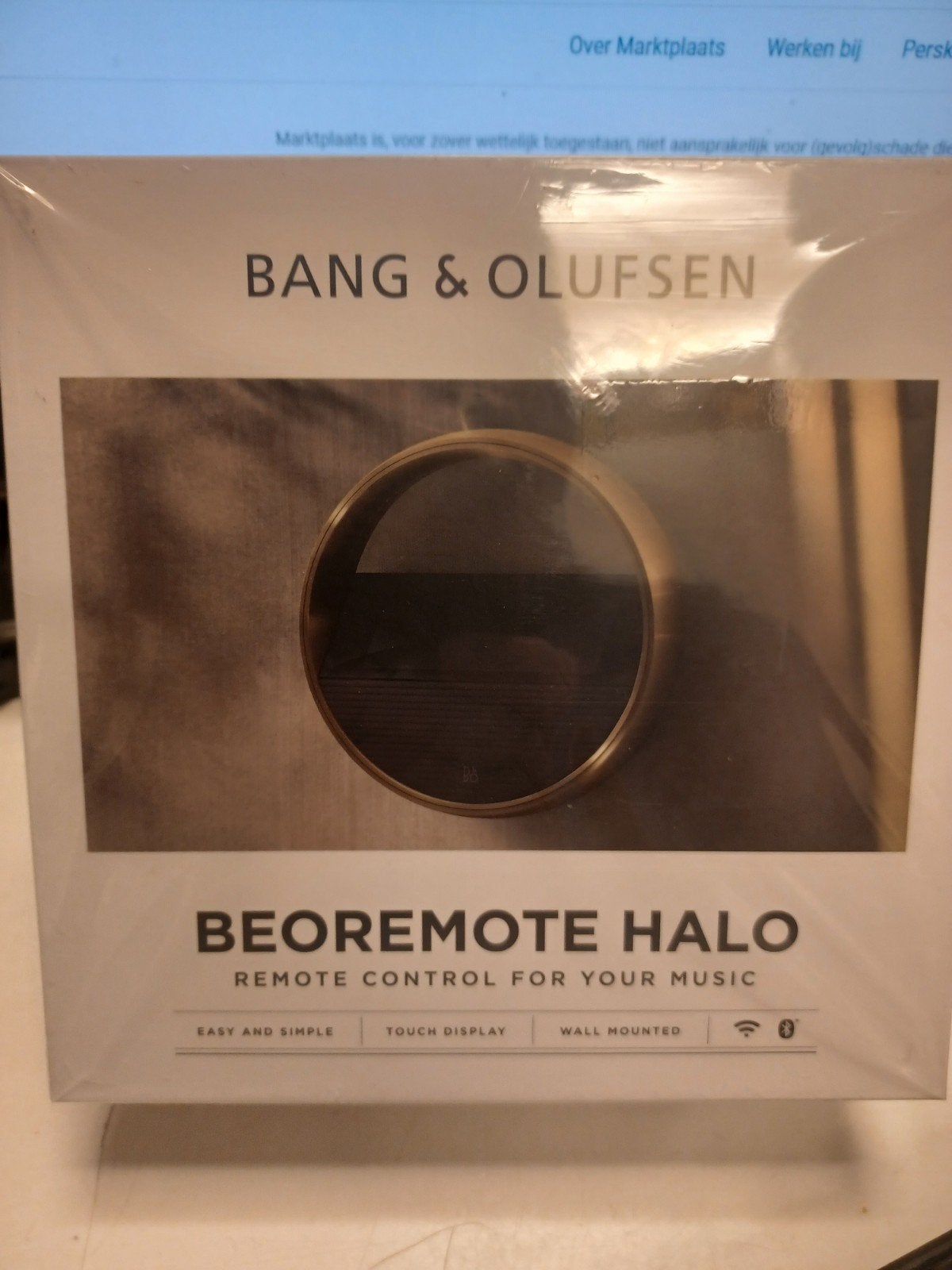 Beoremote Halo Wall Gold - Zo goed als nieuw, Ophalen of Verzenden, Bang & Olufsen, Info@praalder.nl, 2593 AG