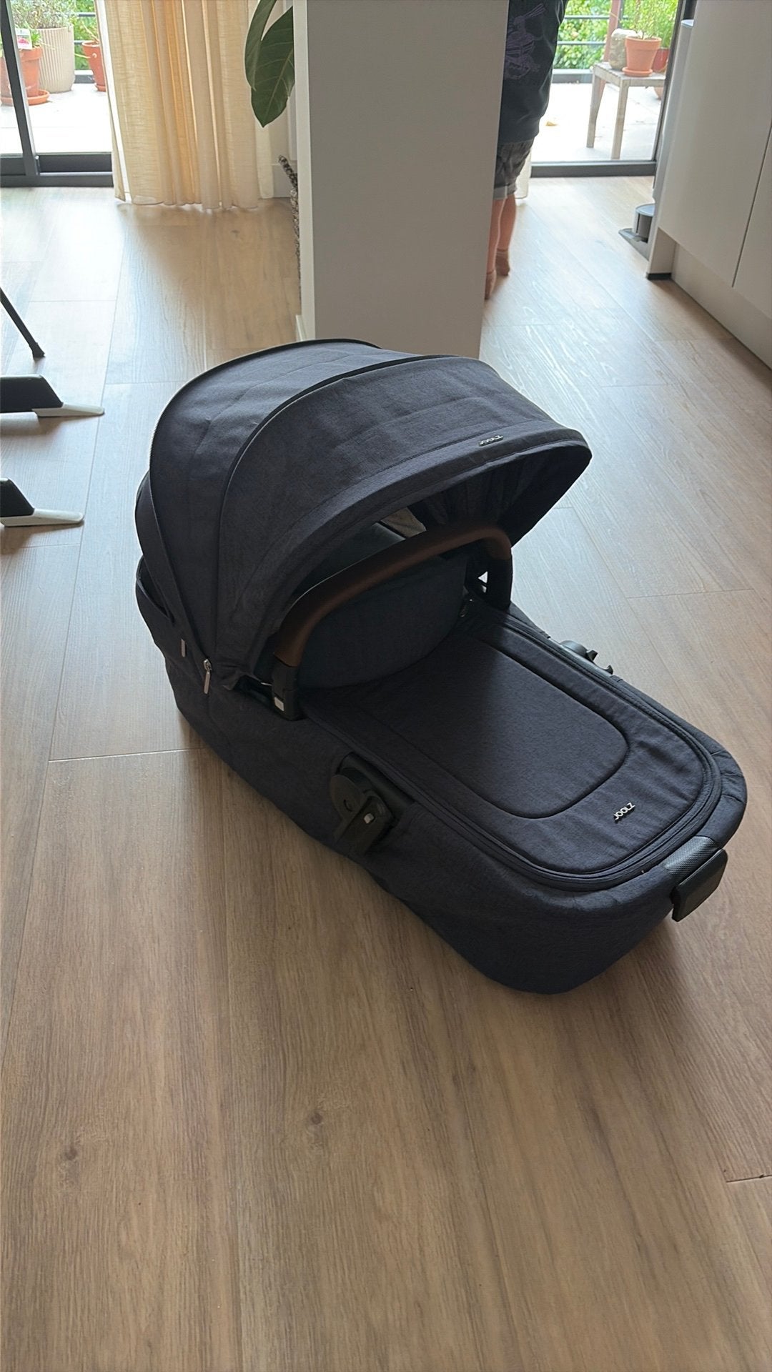 Joolz aer reiswieg donkerblauw, Ophalen of Verzenden, Zo goed als nieuw, Kinderwagen, Overige merken