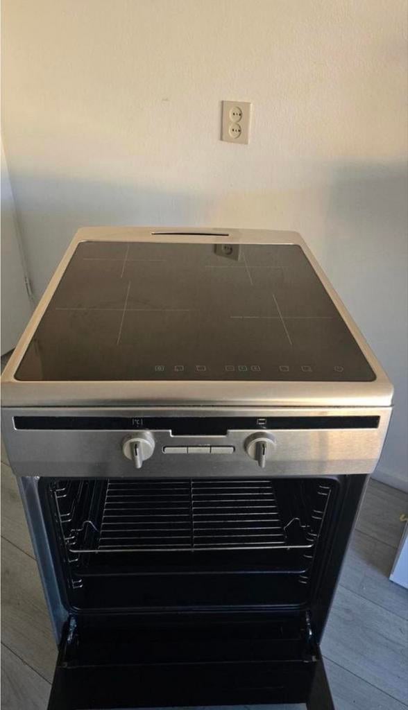 Inventum inductie fornuis, Witgoed en Apparatuur, Fornuizen, Zo goed als nieuw, Inductie, Vrijstaand, 85 tot 90 cm