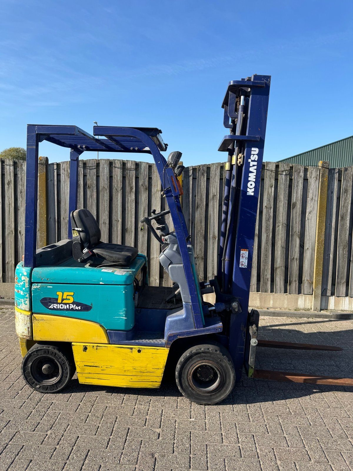 Komatsu FB15EX-10 Elektrische Heftruck - 1500 kg hefvermogen, Ophalen of Verzenden