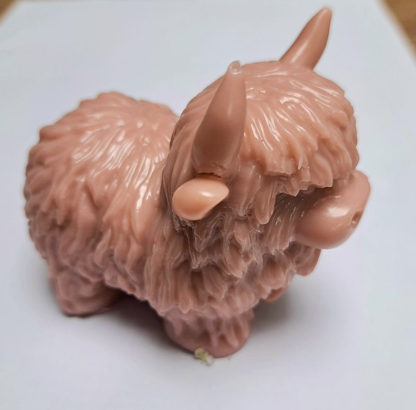 Schattig Zeepje in de Vorm van een Hooglander, Verzamelen, Ophalen of Verzenden, Nieuw, Boerderijdier, Overige typen