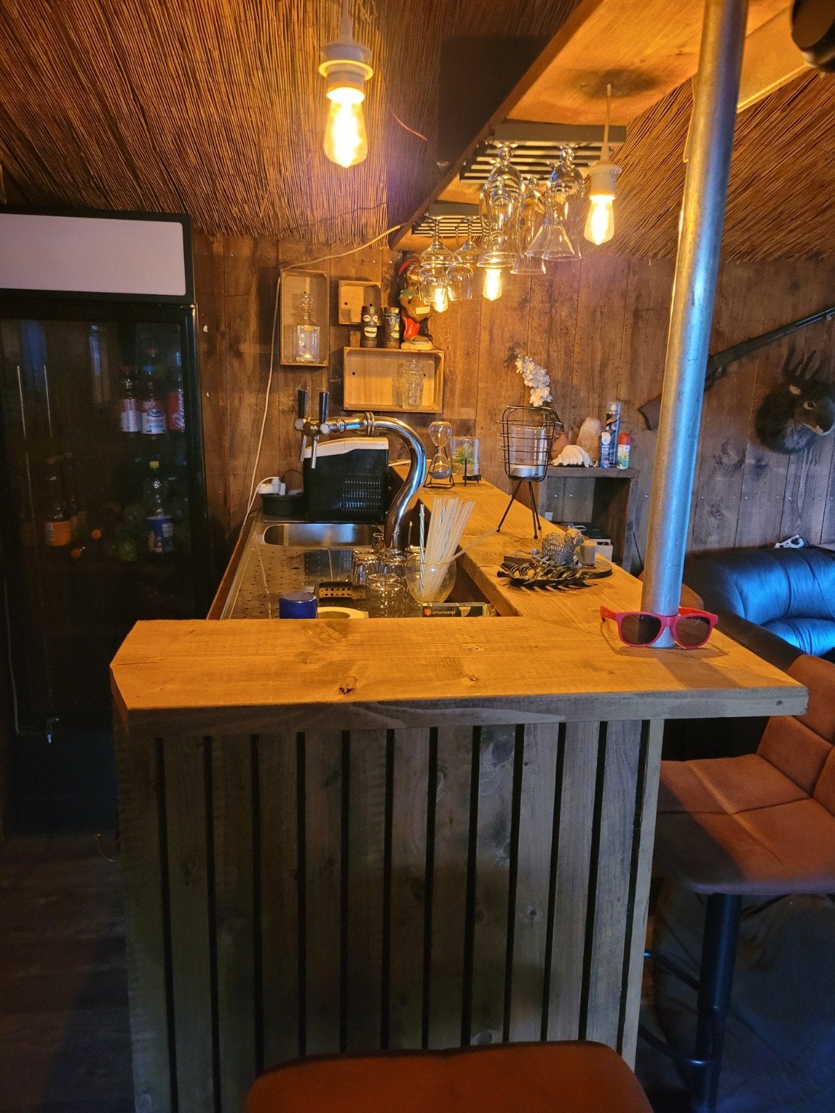 mooie bar voor in een mancave, Huis en Inrichting, Ophalen of Verzenden