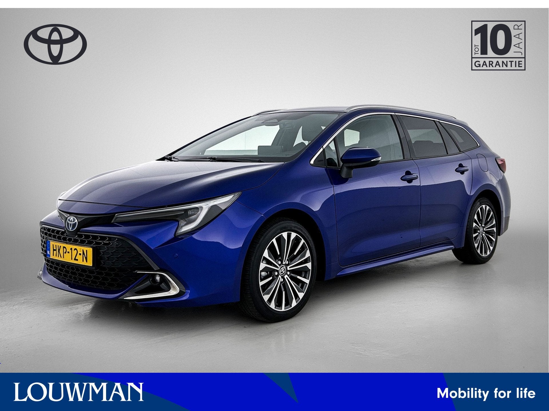 Toyota Corolla Touring Sports Hybrid 140 Dynamic | NL dealer, Auto's, 450 kg, 4 cilinders, Blauw, Origineel Nederlands