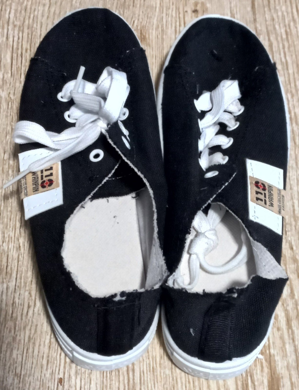 Zwarte sneakers - Maat 38, Ophalen of Verzenden, Gedragen, Zwart, Sneakers of Gympen