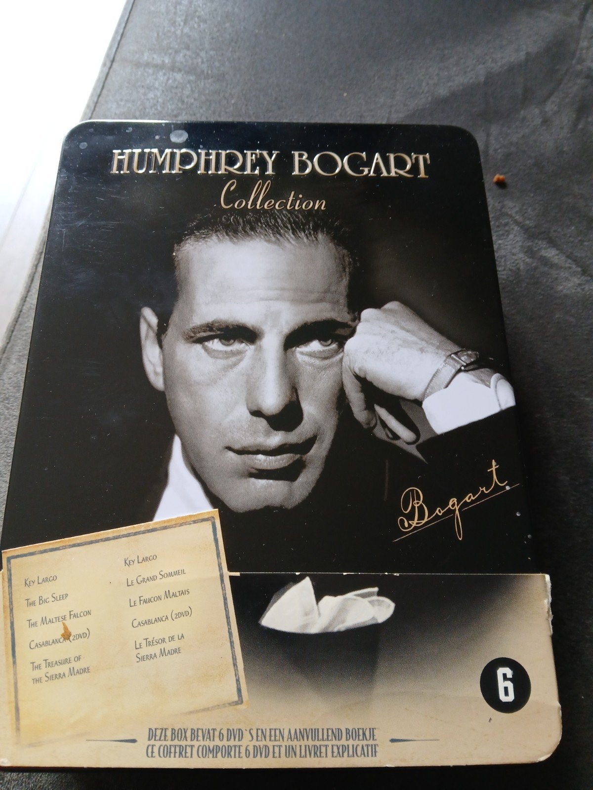 Humphrey Bogart Collection - Limited Edition DVD Boxset, Inclusief boekje, Engels, Gebruikt, Overige genres
