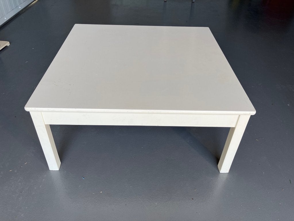 salontafel vierkant, Huis en Inrichting, Ophalen, Gebruikt, 50 tot 100 cm, Modern hout