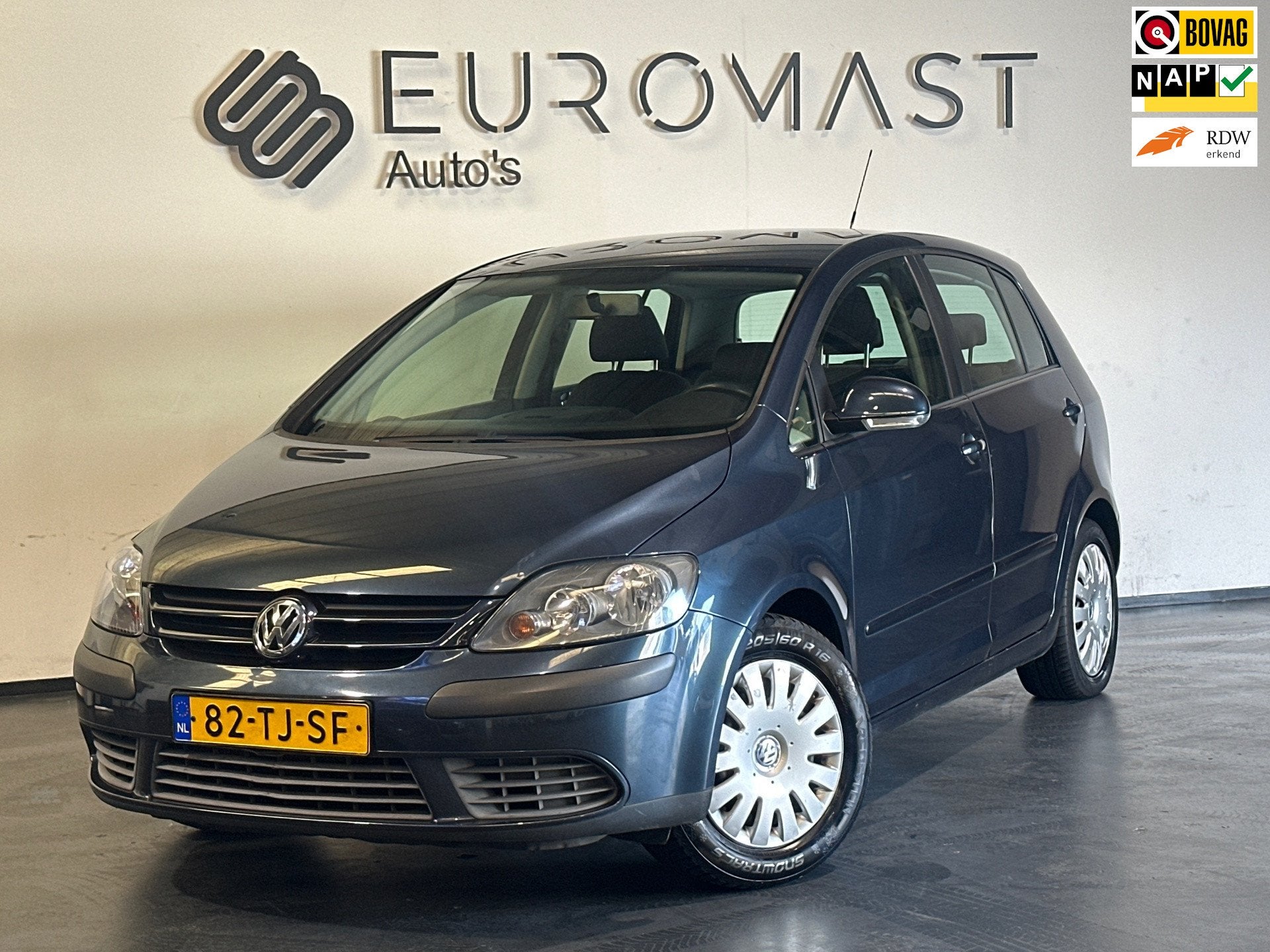 Volkswagen Golf Plus 1.6 Trendline Business Automaat Airco 5, Auto's, Elektrische ramen, Stof, 4 cilinders, Euro 4