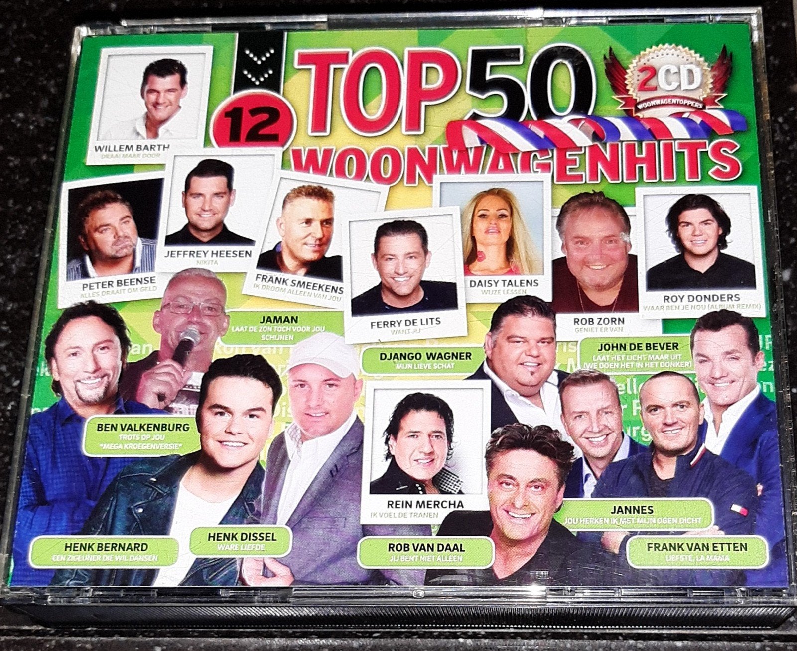 Top 50 woonwagenhits deel 12 2cdbox, Ophalen of Verzenden, Zo goed als nieuw, Levenslied of Smartlap, Boxset