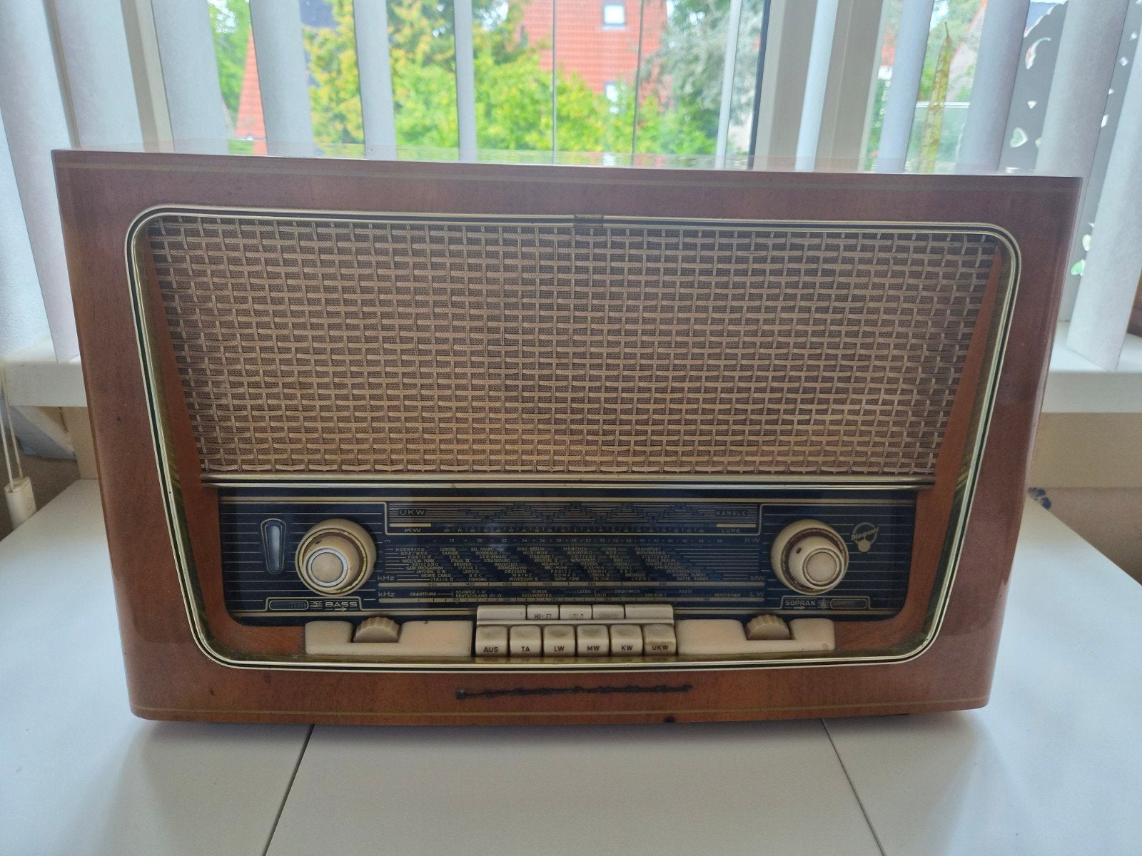 Oude radio, Ophalen, Gebruikt, Radio