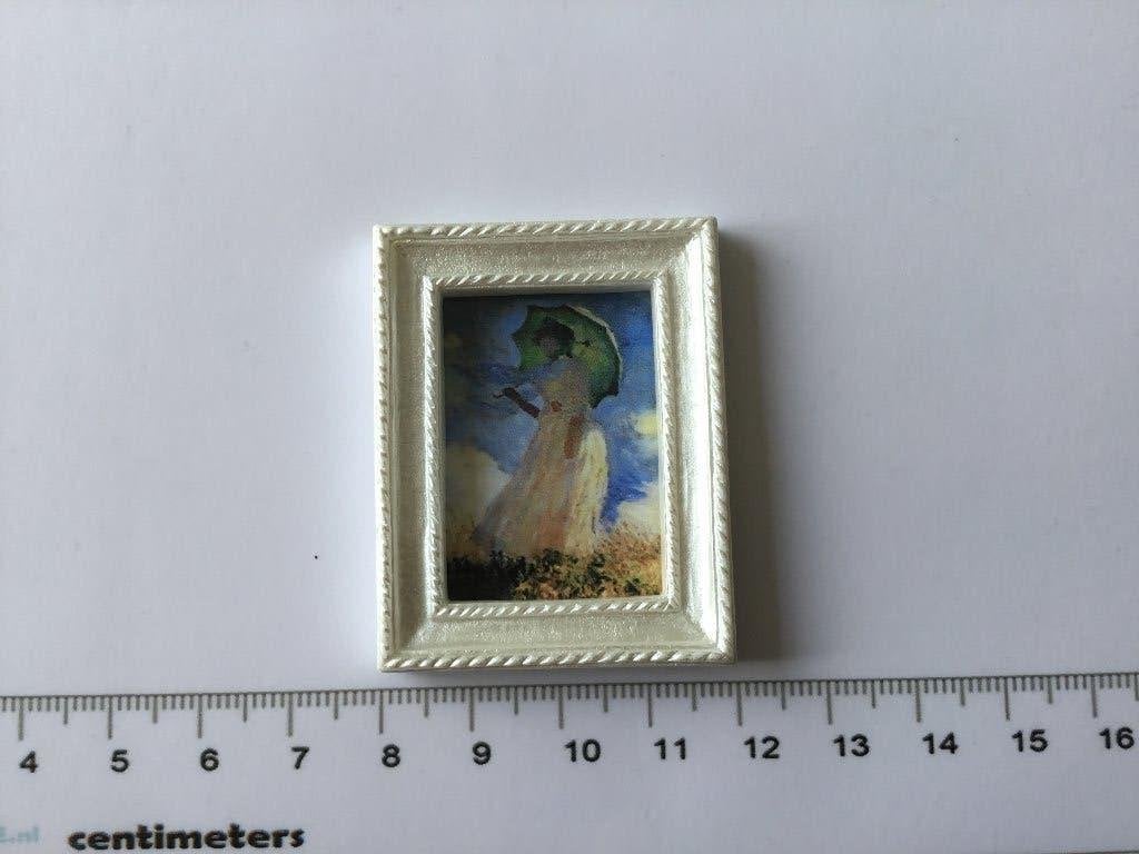 Poppenhuis miniaturen schilderij 125, Ophalen of Verzenden, Nieuw, Poppenhuis
