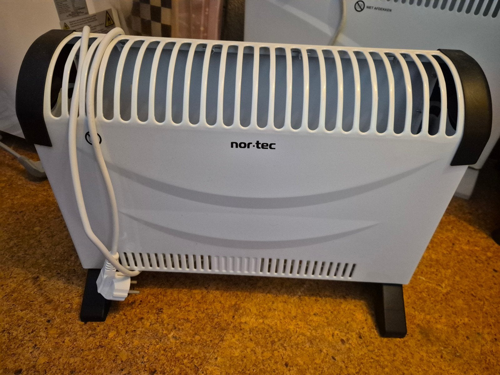 Nor-Tec Convectie Kachel - 1800-2000W, Ophalen, 30 tot 80 cm, Gebruikt, Kachel