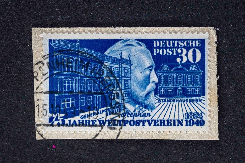 postzegels BRD 1949, Ophalen of Verzenden, BRD, Gestempeld