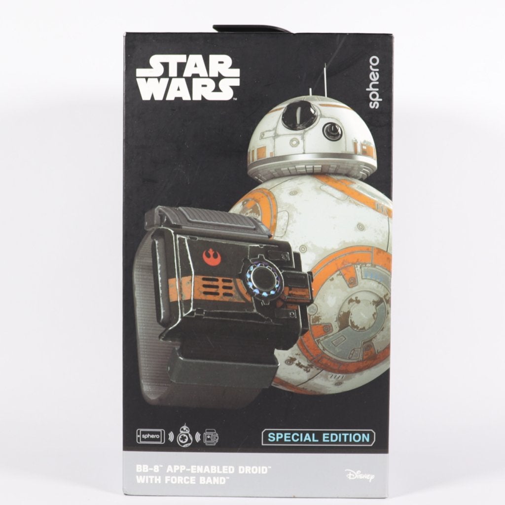 Star Wars Sphero BB-8 RC + Droid Trainer Special Edition, Walt Disney, Gebruikt, Support@waltdisney.com, 500 S. Disneyland Drive
Anaheim, CA 92802
USA