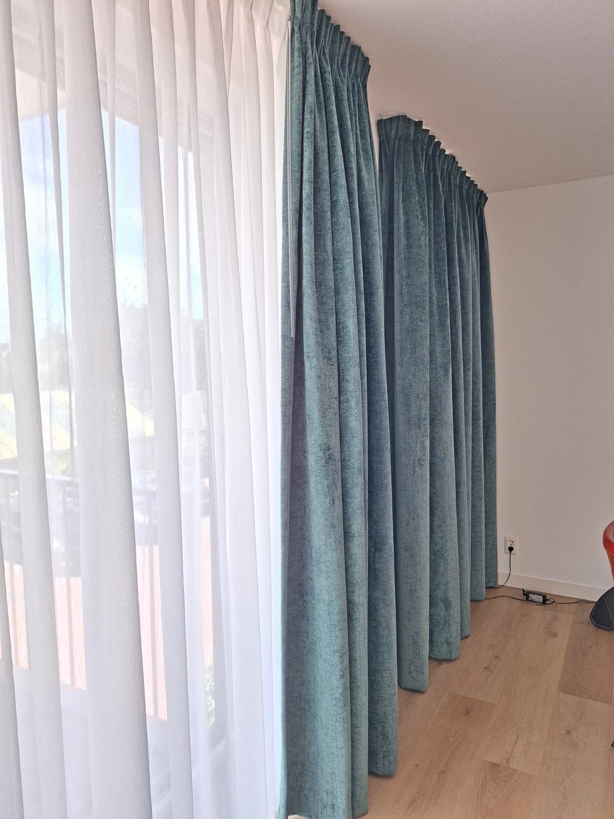 Overgordijnen kamerhoog, Ophalen, 200 cm of meer, Zo goed als nieuw, 200 cm of meer