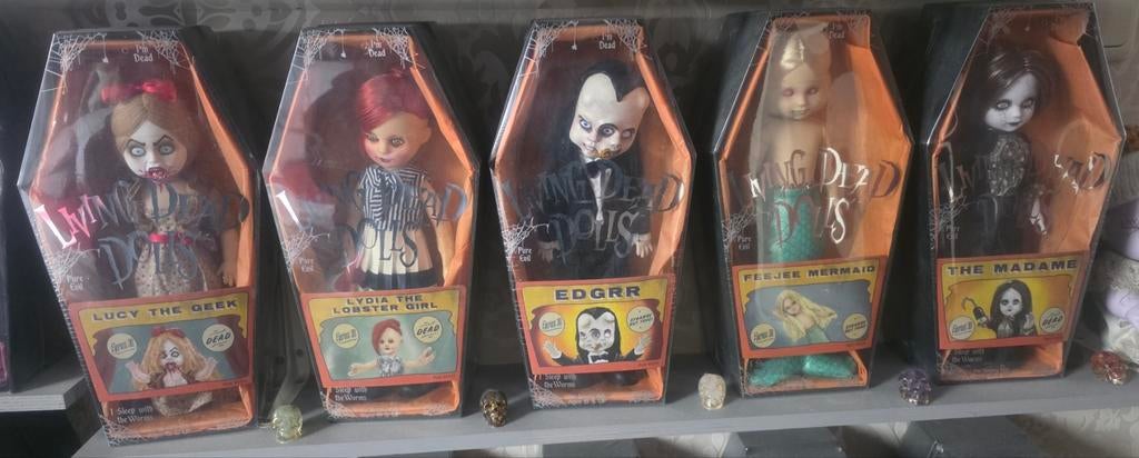 Living dead dolls the freaks..serie 30..geseald, Verzamelen, Poppen, Ophalen of Verzenden, Nieuw, Pop