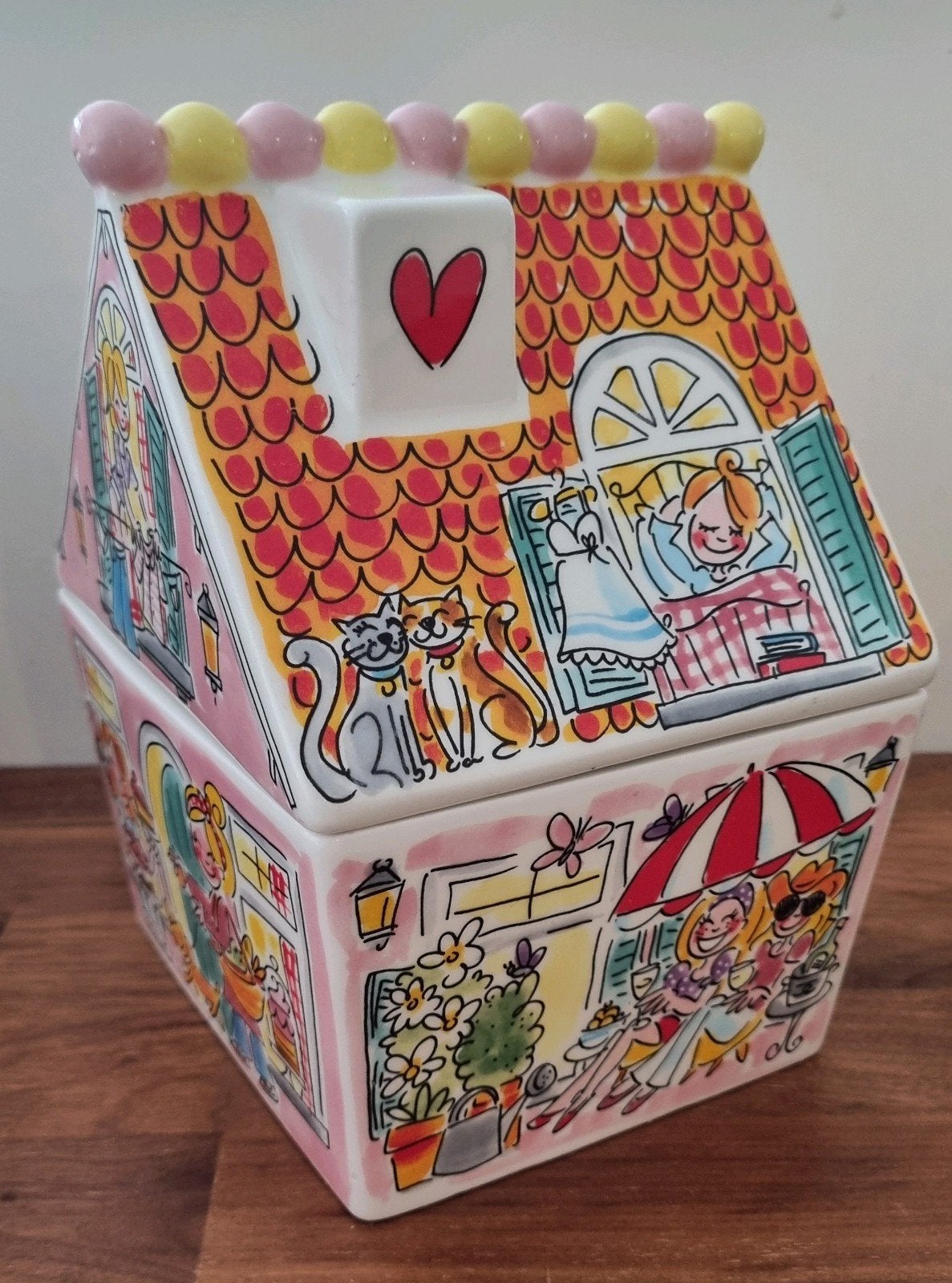 Blond amsterdam Cookie Jar, Meerkleurig, Overige stijlen, Nieuw, Ophalen of Verzenden