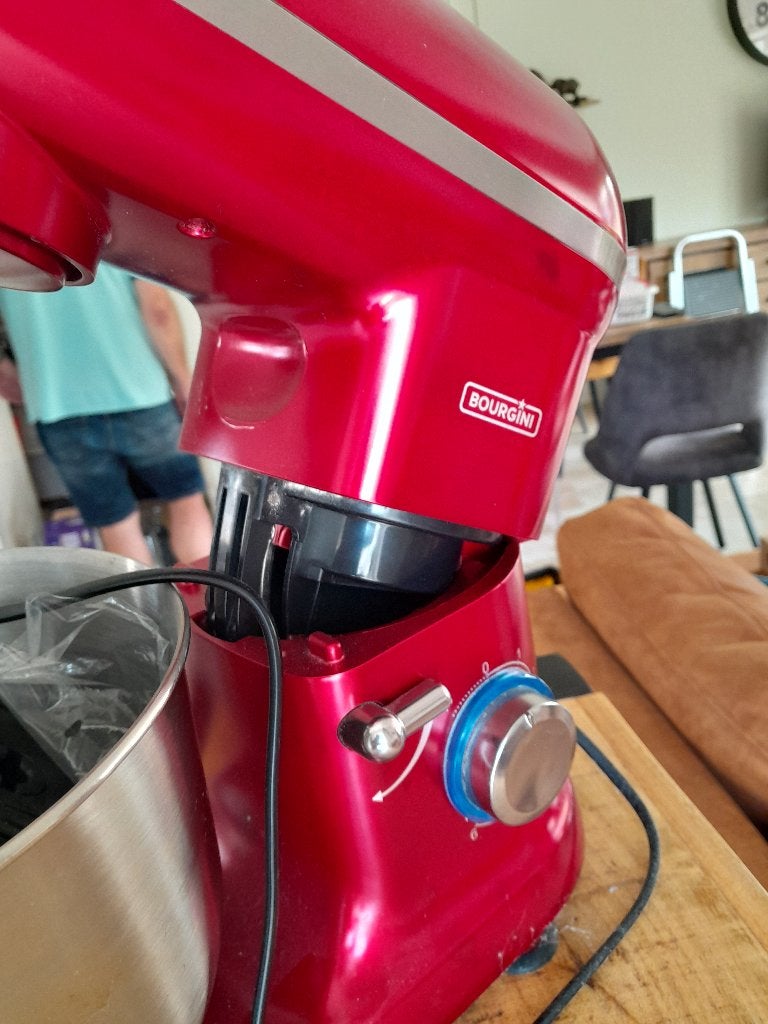mixer, Ophalen, 4 liter of meer, 3 snelheden of meer, Zo goed als nieuw
