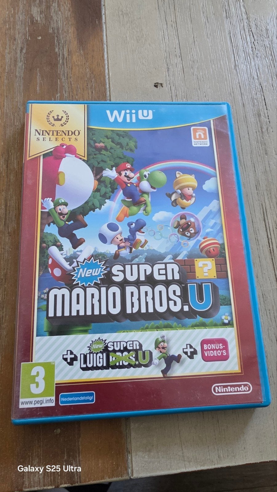 New Super Mario Bros. U + New Super Luigi U Wii U, Spelcomputers en Games, Ophalen of Verzenden, Zo goed als nieuw