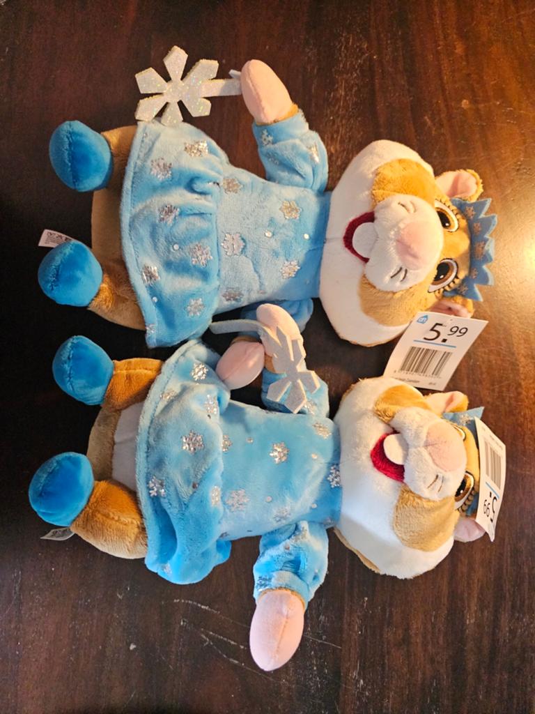 Twee Albert Heijn Winter Efteling knuffels, Albert Heijn, Overige typen, Ophalen of Verzenden, Efteling