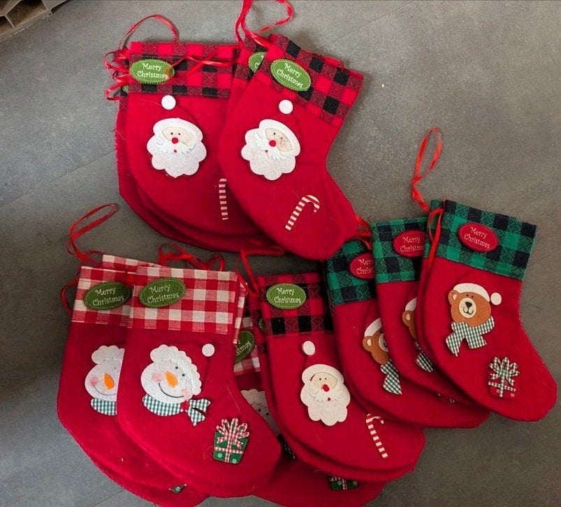 Kerst sokjes 24 stuks, Ophalen of Verzenden, Nieuw