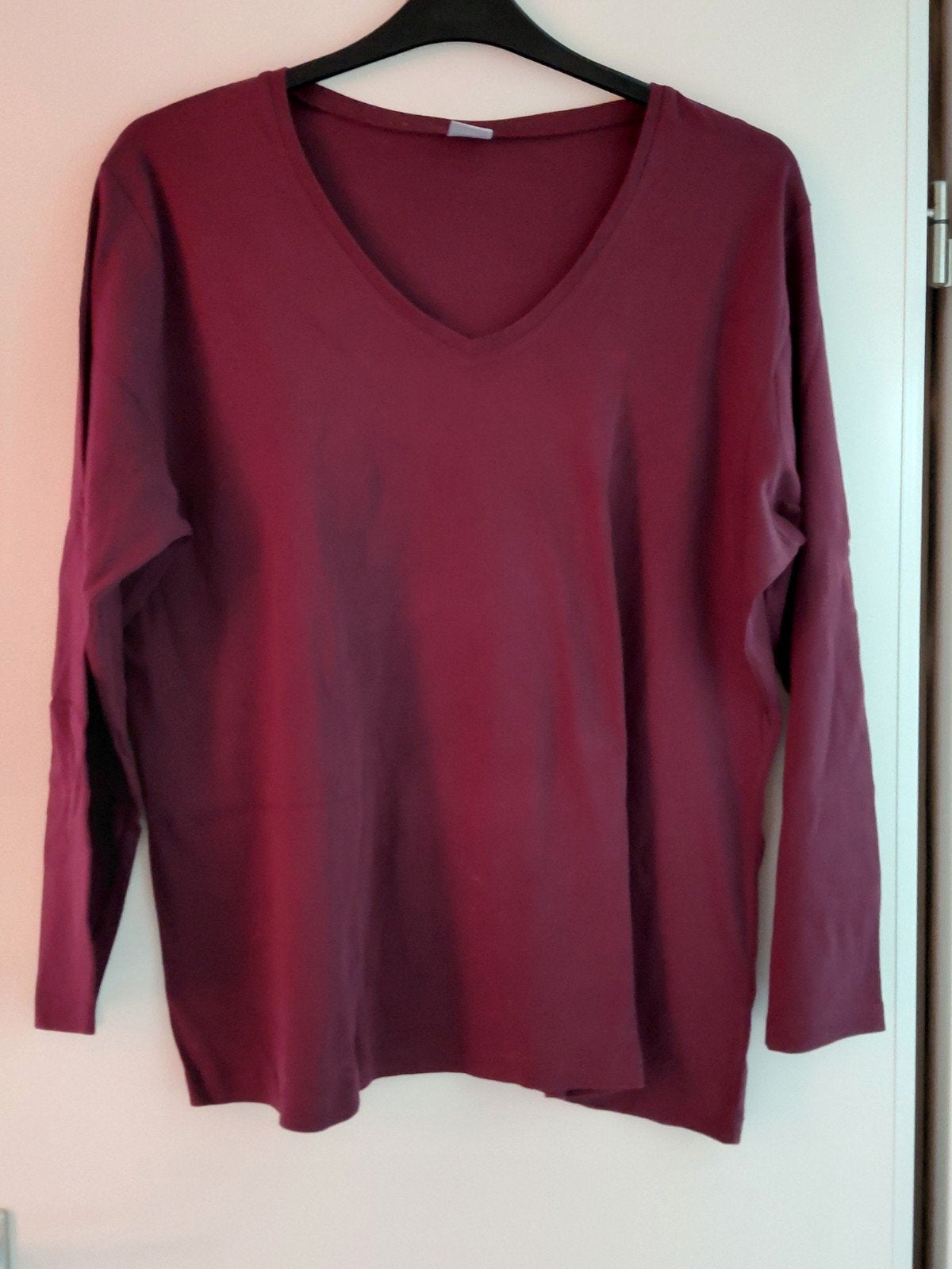 Bordeau rode trui Maat XXXL gedragen, Ophalen of Verzenden, Gedragen, Rood, Trui of Vest
