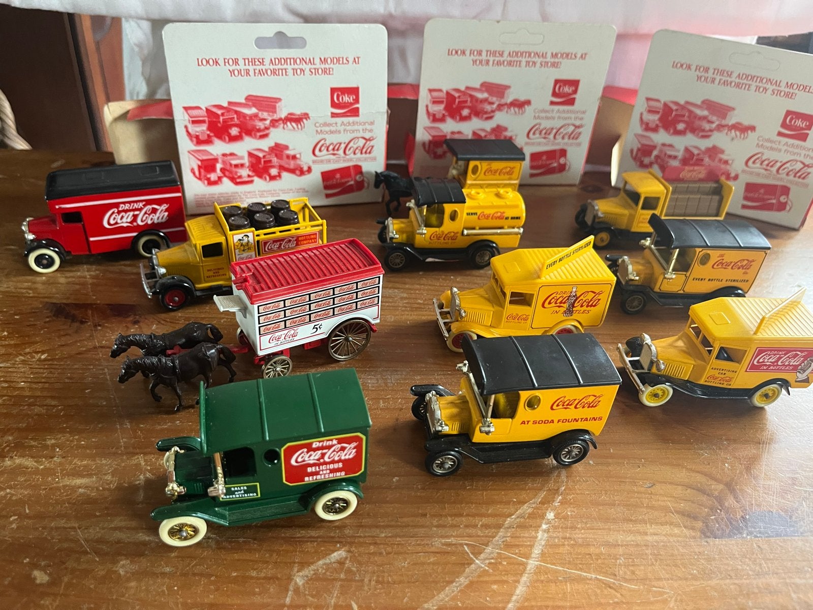 Lledo Coca-Cola Serie Solido Diecast Modelauto's - Complete, Overige merken, Gebruikt, 1:50 of kleiner, Ophalen of Verzenden
