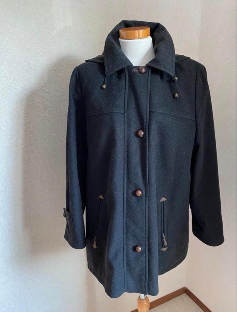 Maresina Thermo Loden jas -  maat 42 - Citylook, Ophalen of Verzenden, Zo goed als nieuw, Maat 42/44 (L), Zwart