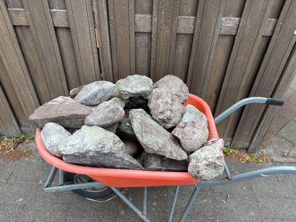 Zwerfkeien, Ophalen, Gebruikt