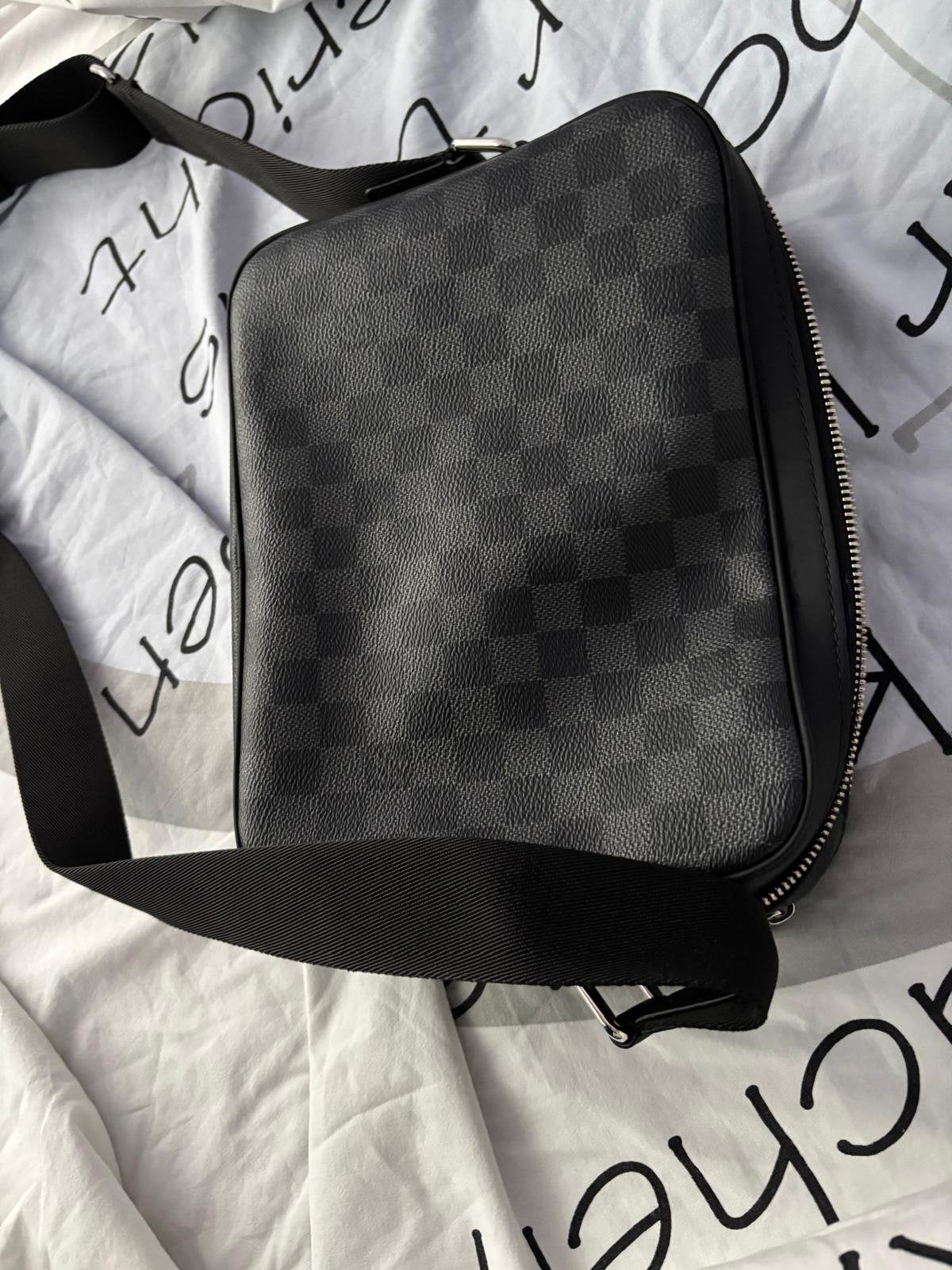 louis vuitton tas messenger bag, Ophalen, Nieuw, Zwart