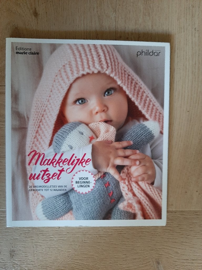 Makkelijke uitzet: 26 breimodellen voor baby's (0-12mnd), Ophalen of Verzenden, Zo goed als nieuw, Breien, Patroon of Boek