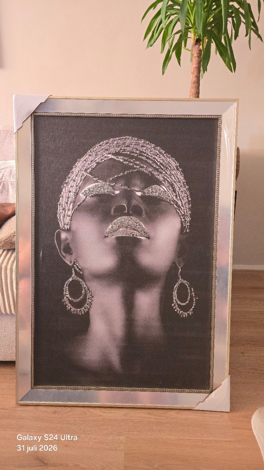 schilderij, Ophalen, Nieuw, Grijs, 100 cm