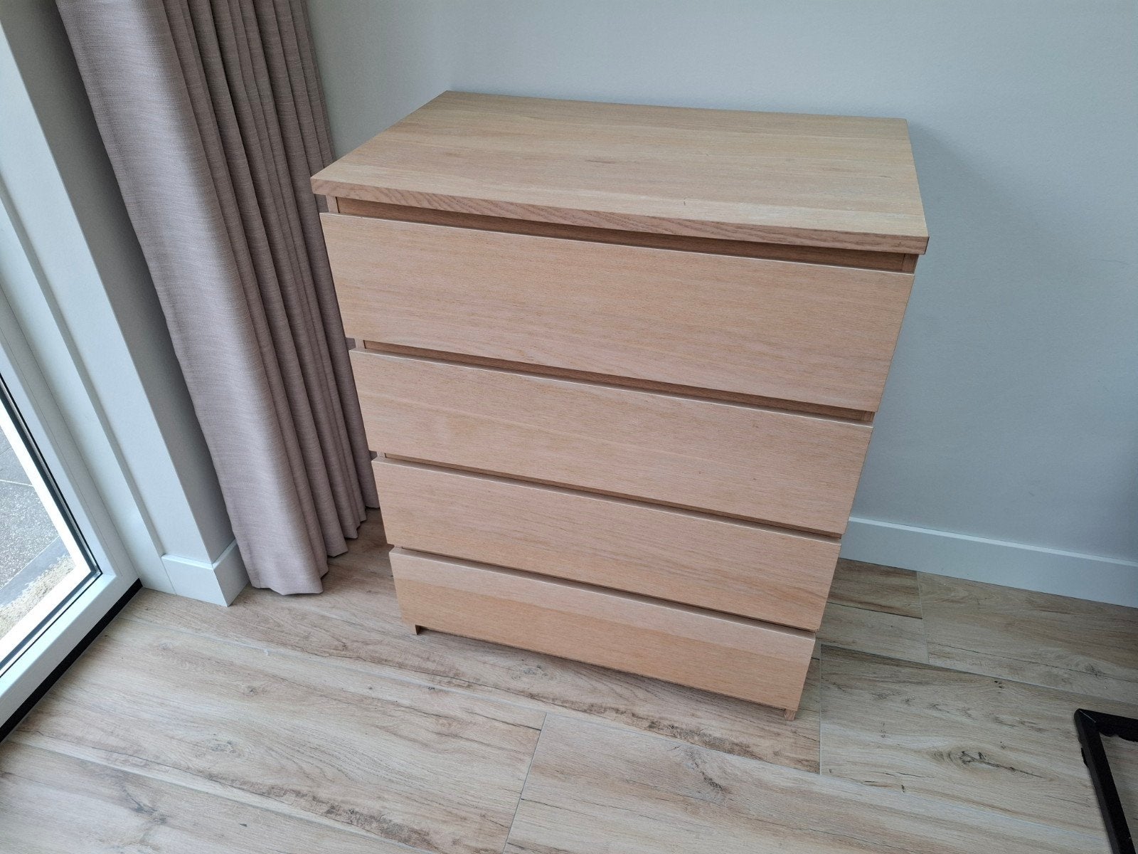 Ikea ladekast malm, Huis en Inrichting, Kasten | Ladekasten, Ophalen, 50 tot 100 cm, 3 of 4 laden, Minder dan 100 cm