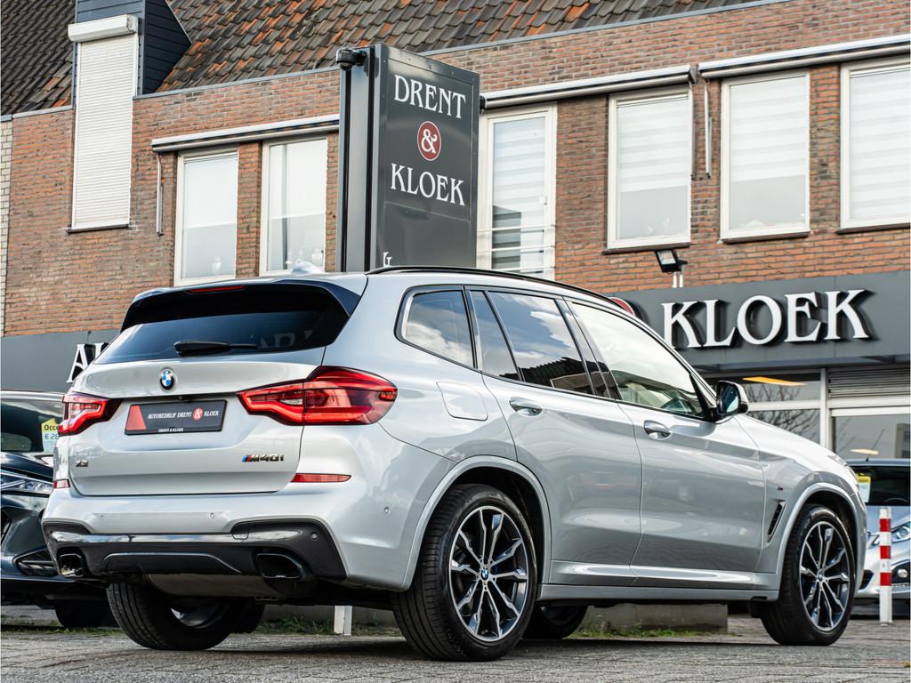 BMW X3 M40i xDrive High Exe M-Sport PANO HUD CAMERA MEMORY S, Automaat, Gebruikt, Euro 6, 2000 kg