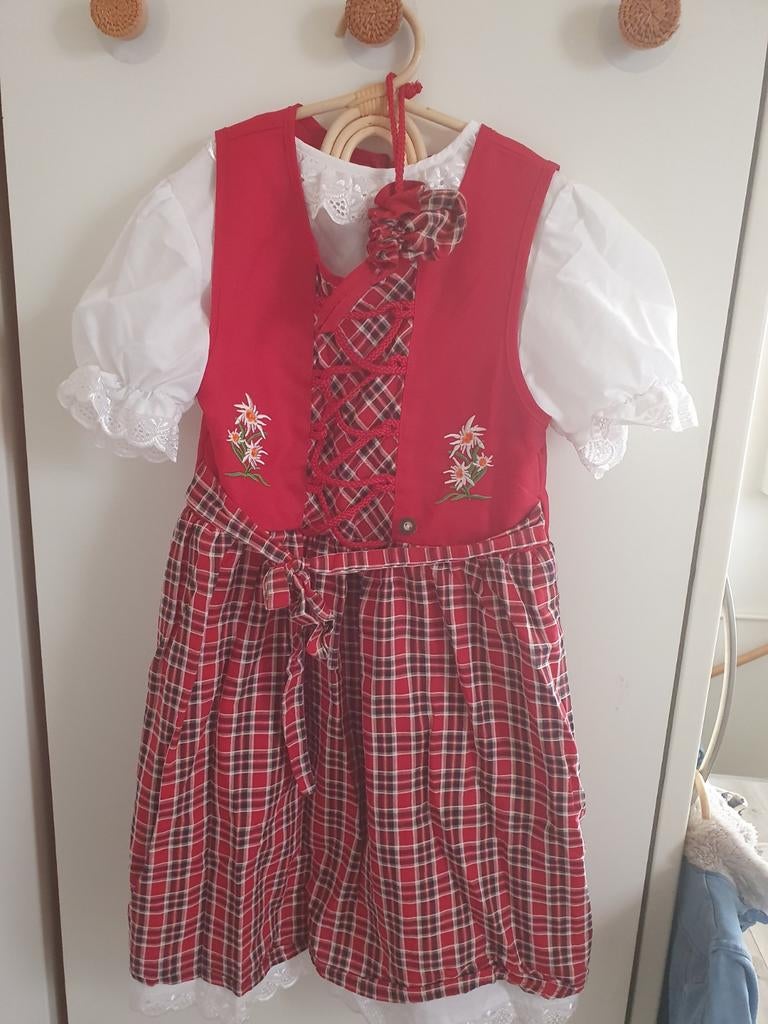 Isar Trachten Origineel Dirndl Jurkje uit Oostenrijk, Ophalen, Gebruikt, Meisje, Isar Trachten
