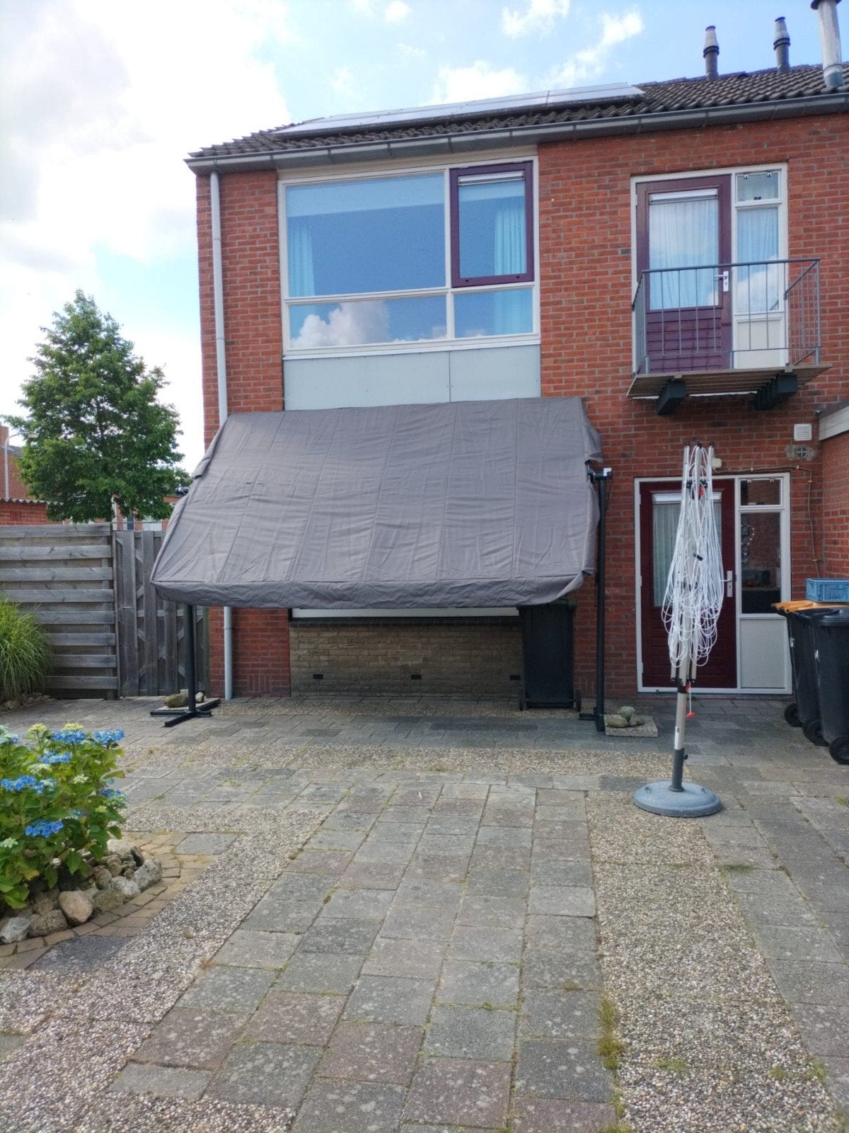 Tijdelijke overkapping / Carport Parasol, Ophalen, Gebruikt, Tuinpaviljoen