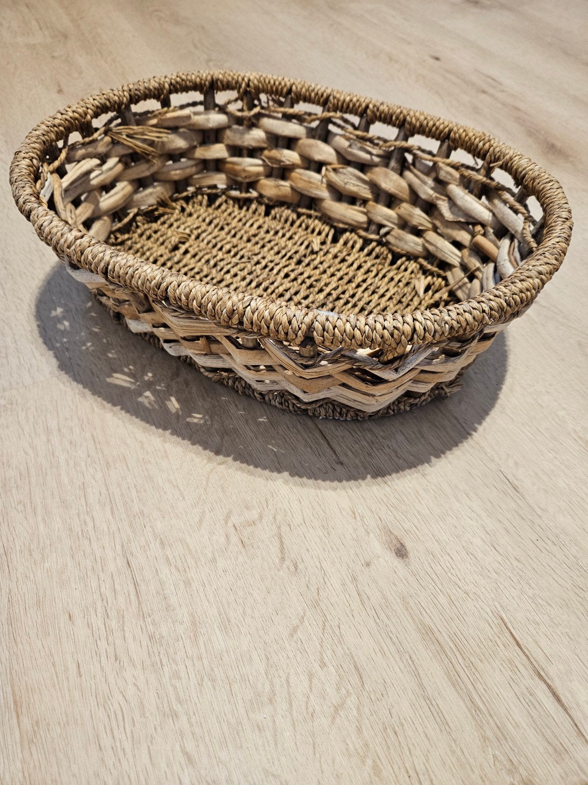 Mand, Ophalen, Rond, Riet