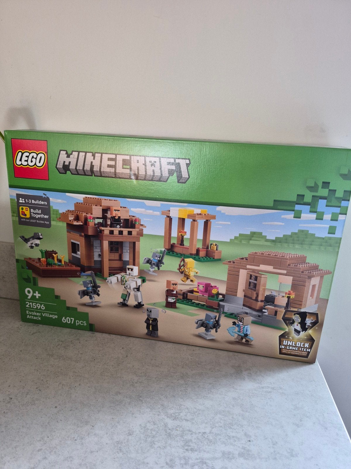 Lego Minecraft 21596 Evoker Village Attack Nieuw, Minecraft, Lego, Nieuw, Ophalen of Verzenden