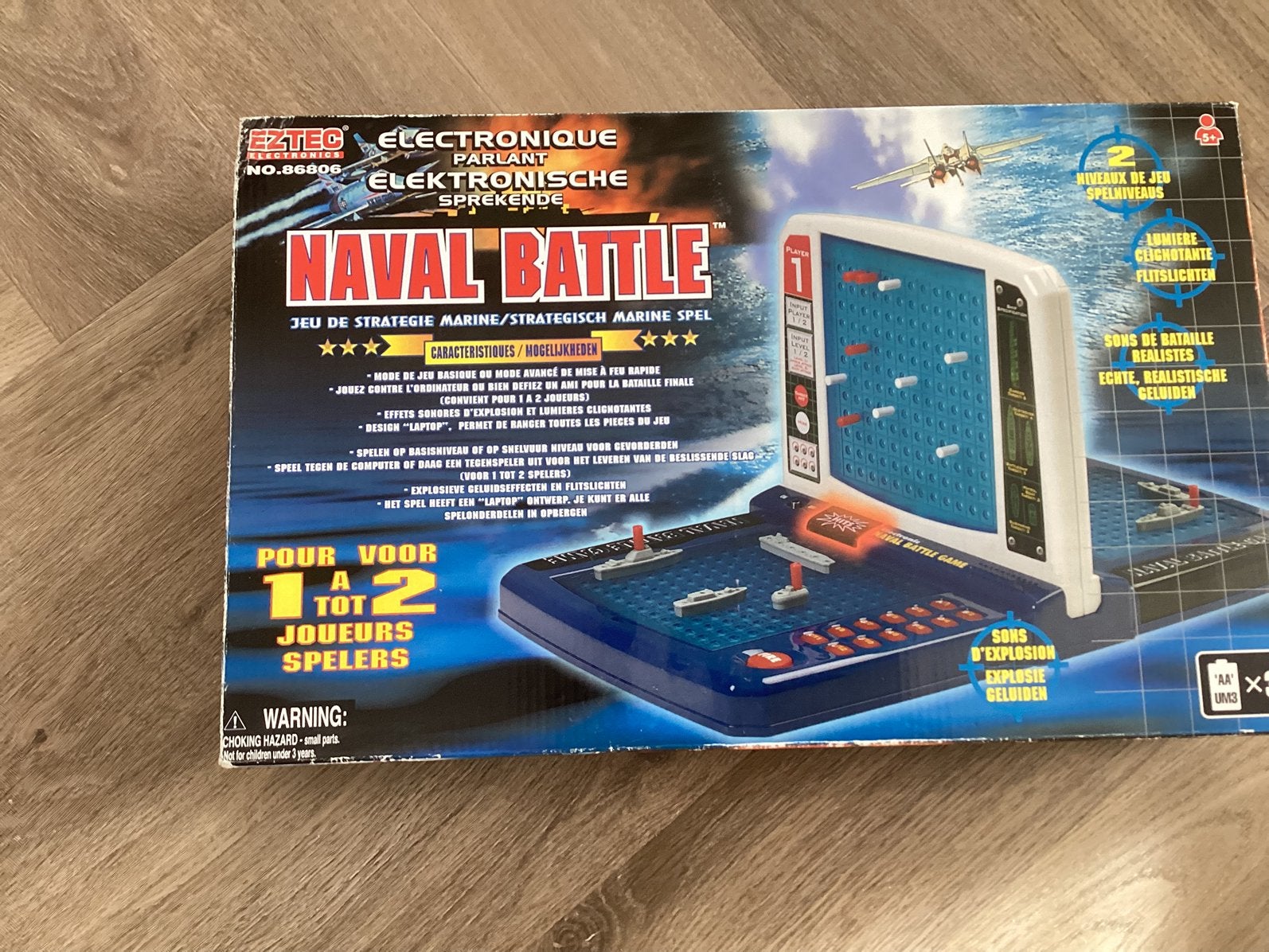 Zeeslag op batterijen, Ophalen, Zo goed als nieuw