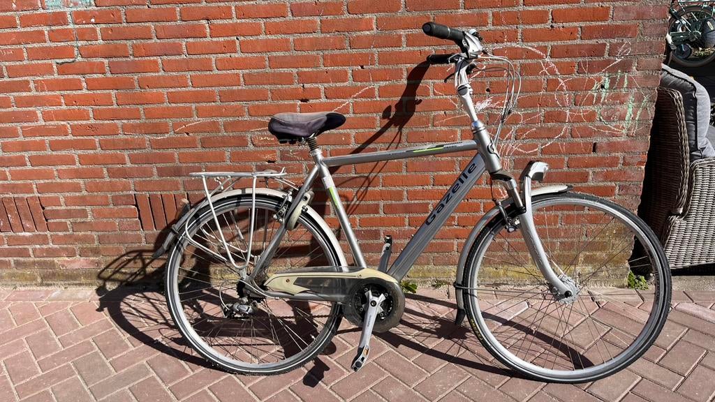 Gazelle herenfiets, Fietsen en Brommers, Fietsen | Heren | Herenfietsen, Ophalen, Gebruikt, Gazelle