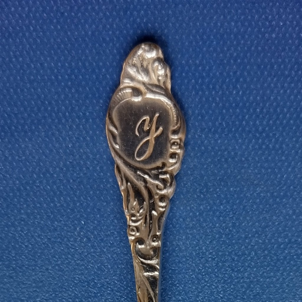 verzilverd letterlepeltje, letter J (Sola 90), Ophalen of Verzenden