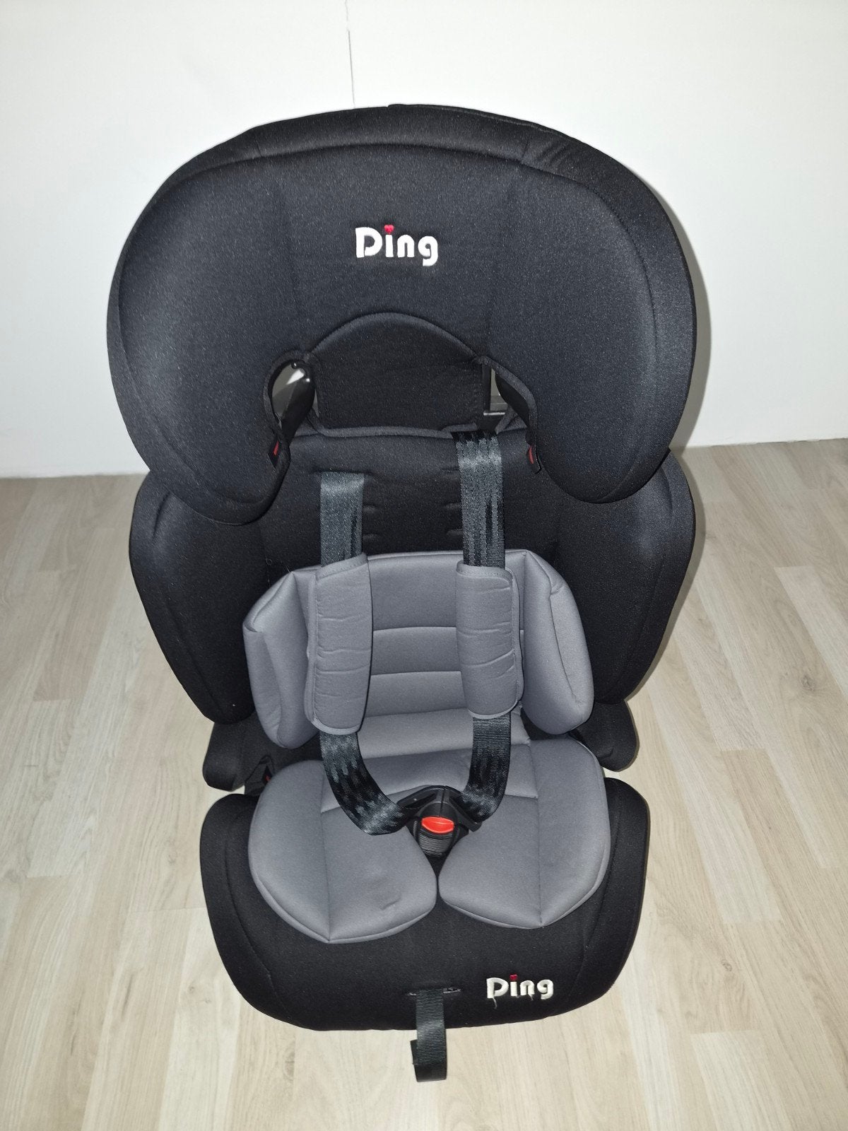 Ding autostoel - Zwart/Grijs - Comfortabel en Veilig, Ophalen, Gebruikt, Overige merken, Autogordel