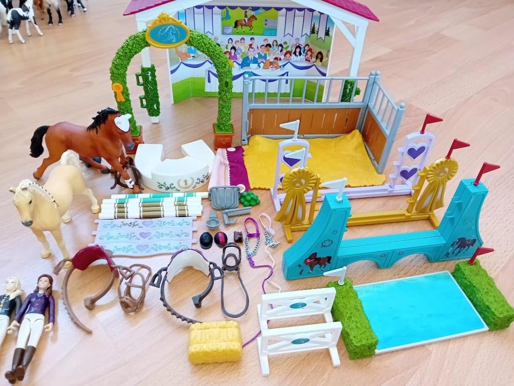 Heel veel schleich paarden, Verzamelen, Speelgoed, Ophalen, Zo goed als nieuw