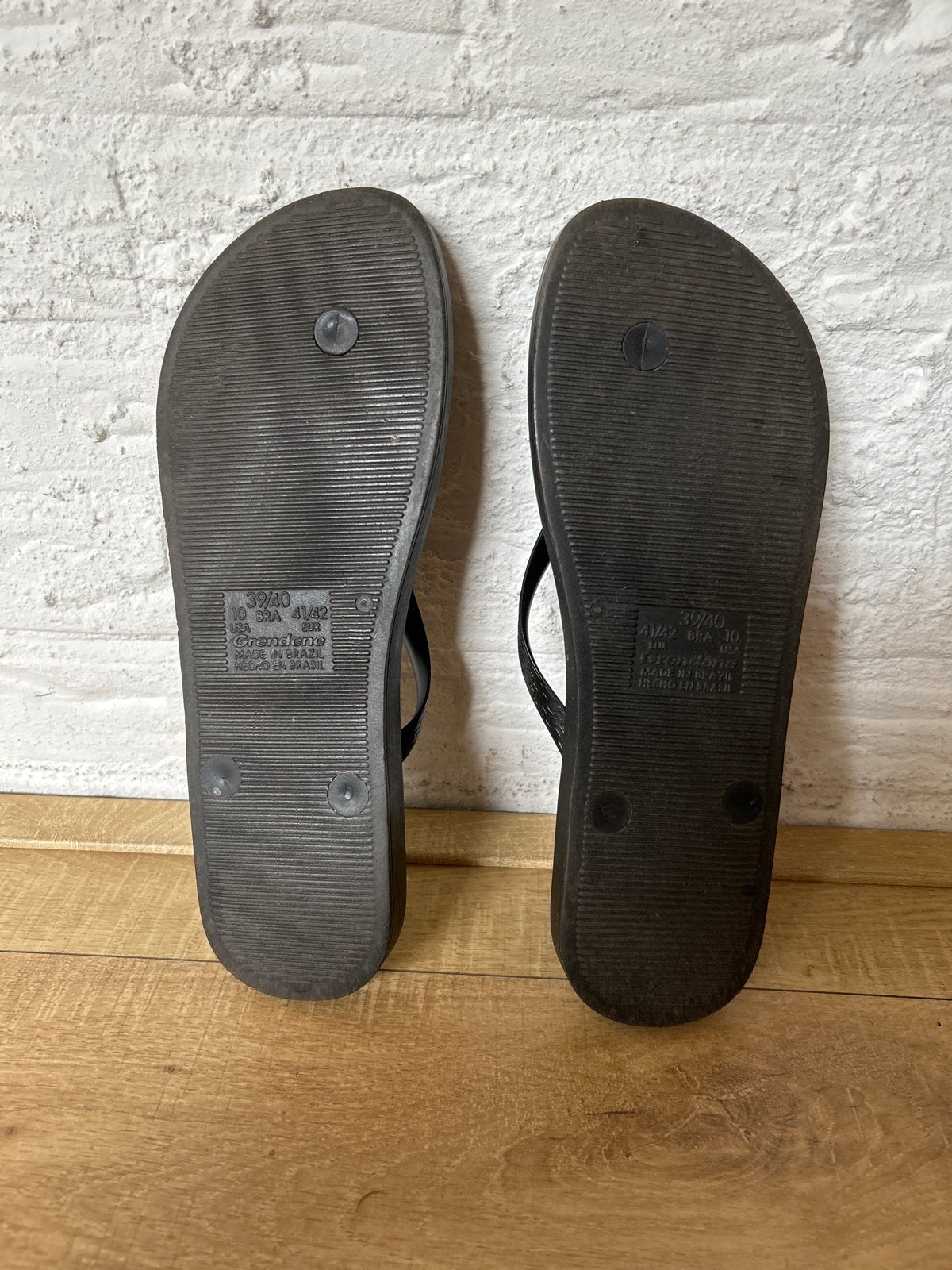 Ipanema slippers zwart maat 39 40 teenslippers dames, Ophalen of Verzenden, Gedragen, Zwart, Slippers