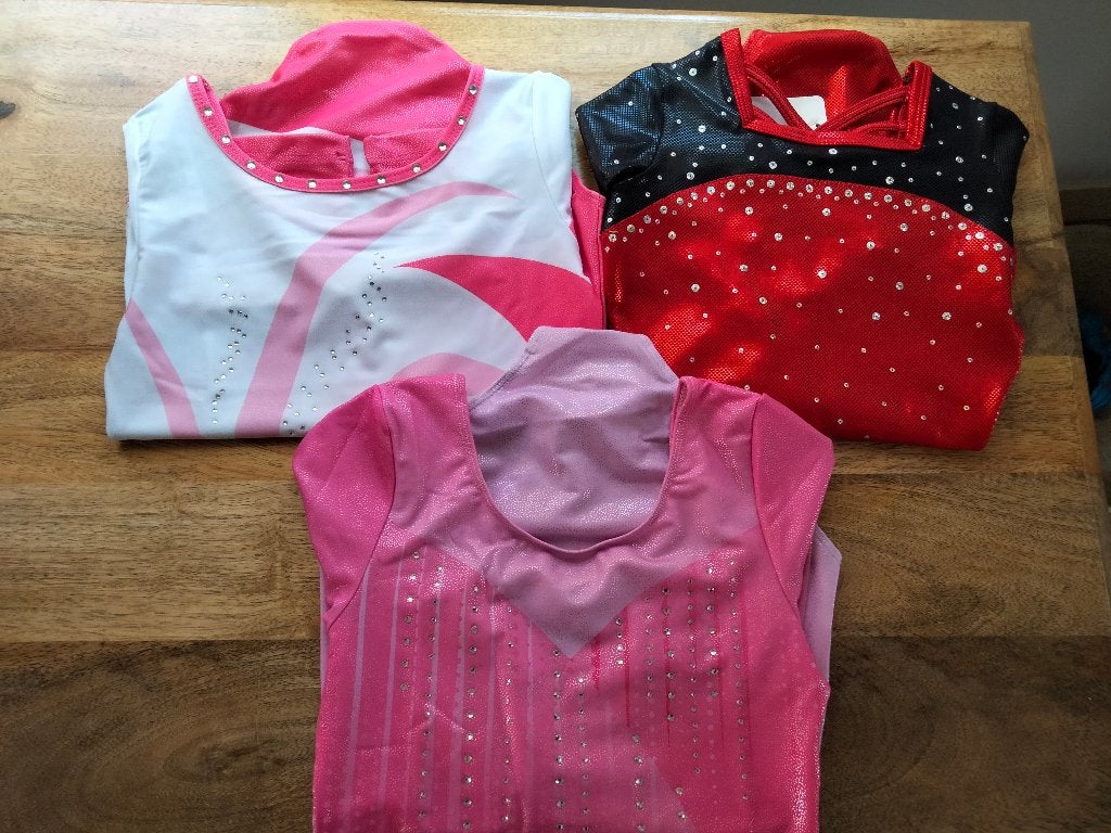 Turnpakje/turnpakjes maat 146 SALE nu 12,50 per stuk, Sport en Fitness, Turnen, Kindermaat 146 t/m 176, Ophalen of Verzenden, Zo goed als nieuw