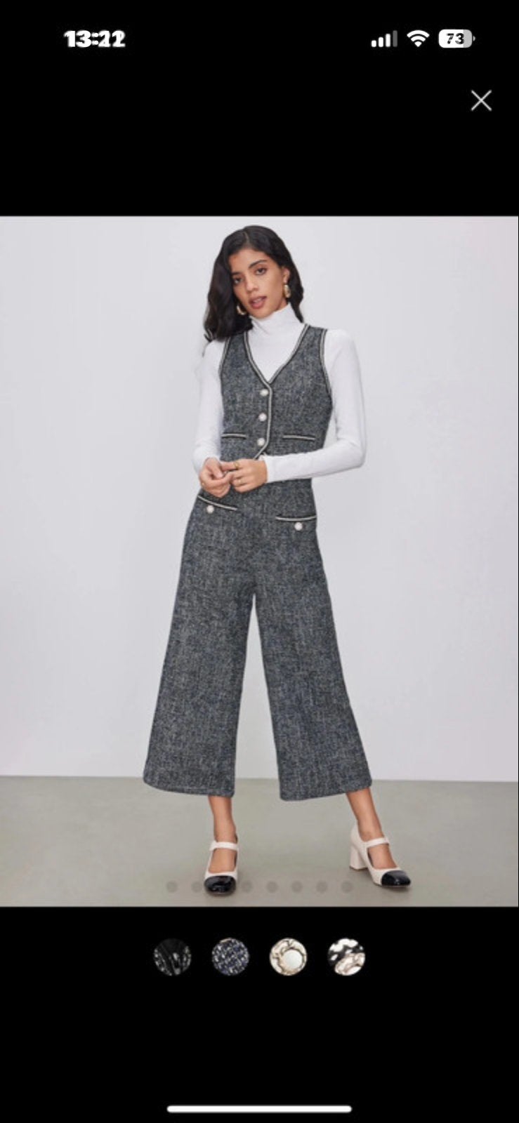 Tweed Gilet en Broek Set - Chique en Stijlvol, Nieuw, Ophalen of Verzenden, Driekwart, Maat 36 (S)